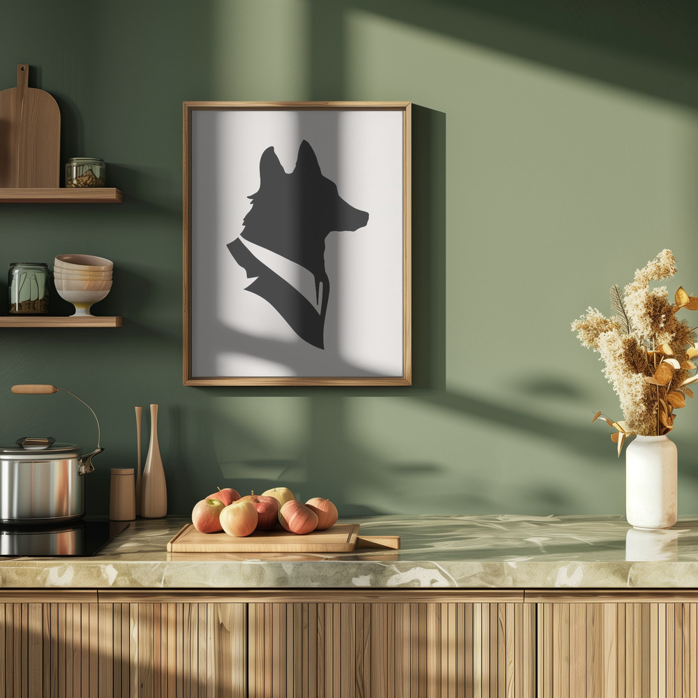 Poster Monsieur Renard - Affisch i köket