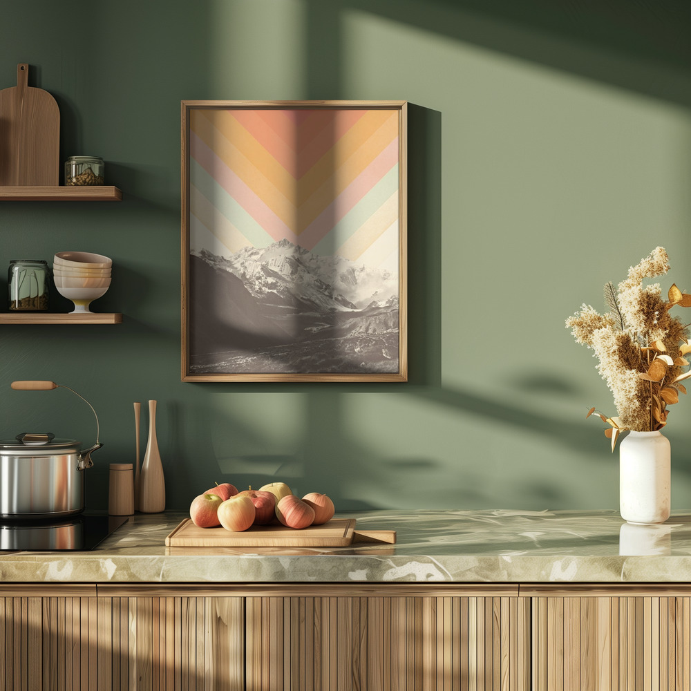Poster - Mountainscape Nº2 in cucina