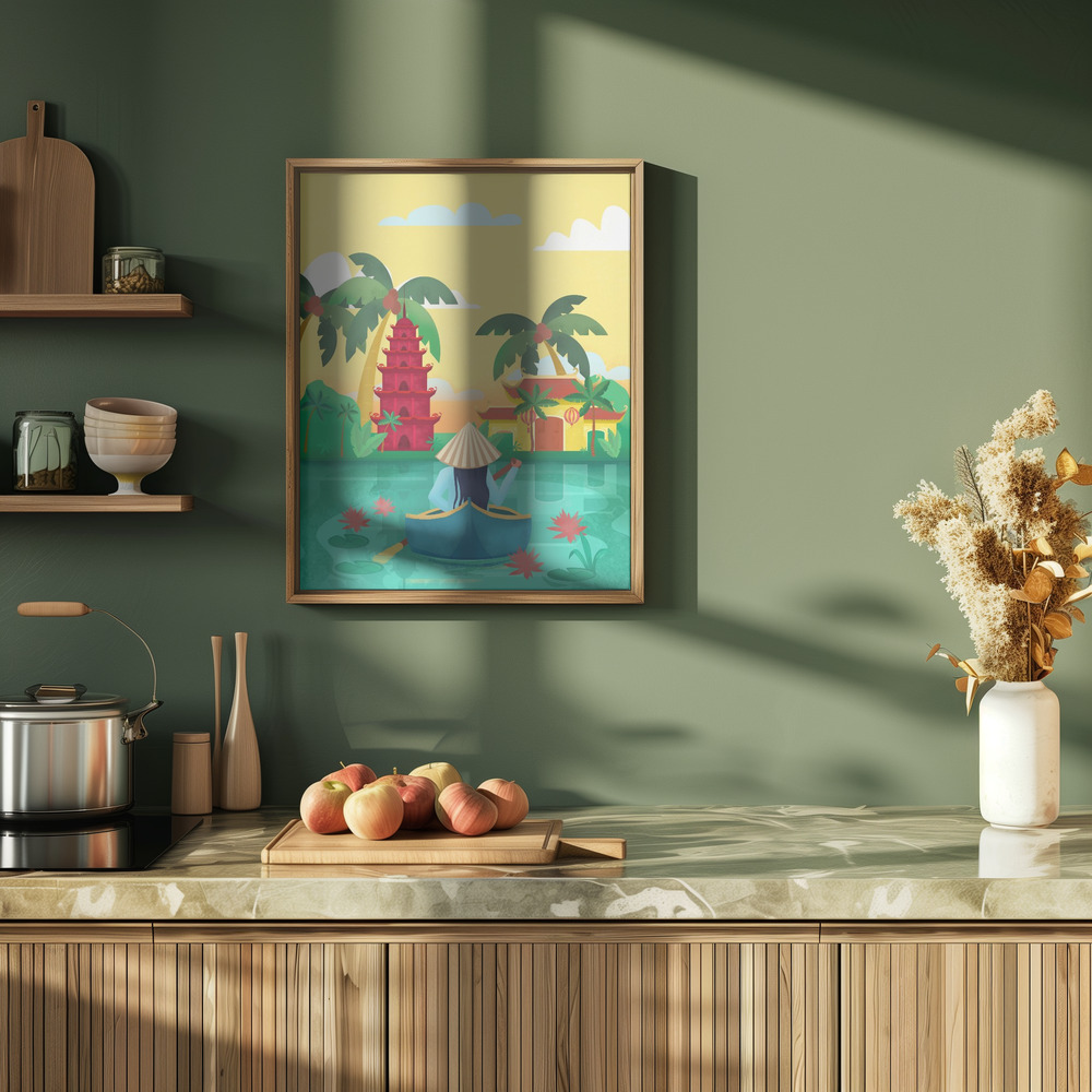 Poster - Vietnam in der Küche