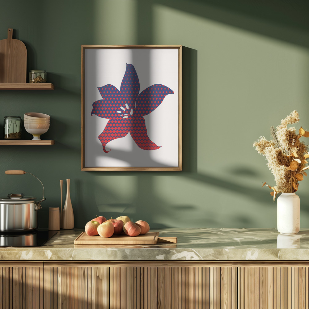 Poster Pop Flower - Affisch i köket