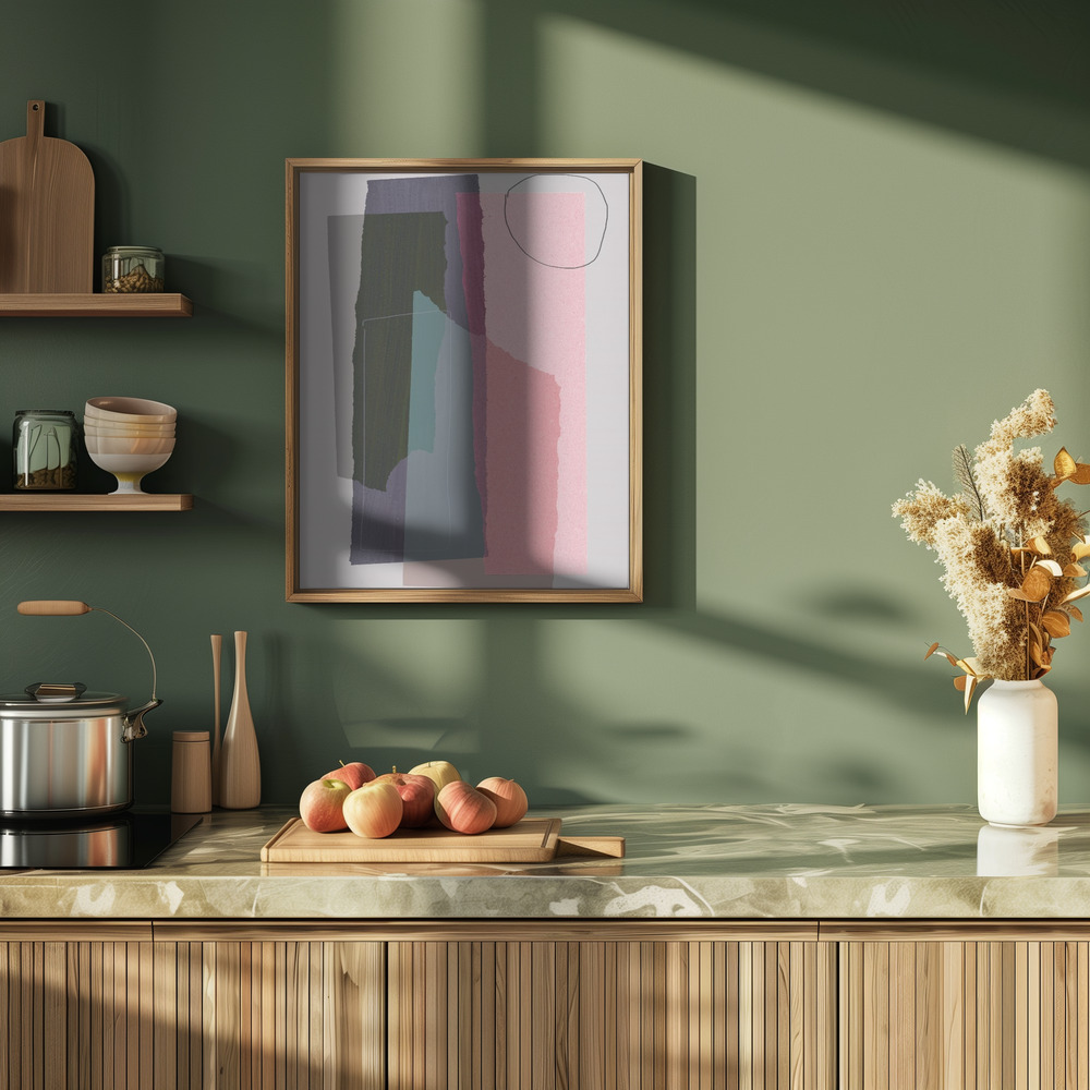 Affiche - Pieces 5C dans la cuisine