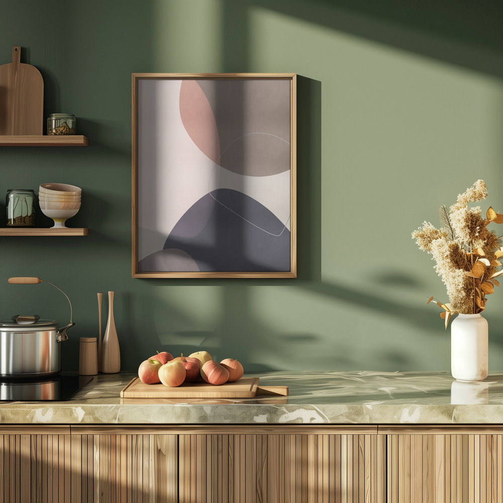 Poster - Graphic 209X in de keuken