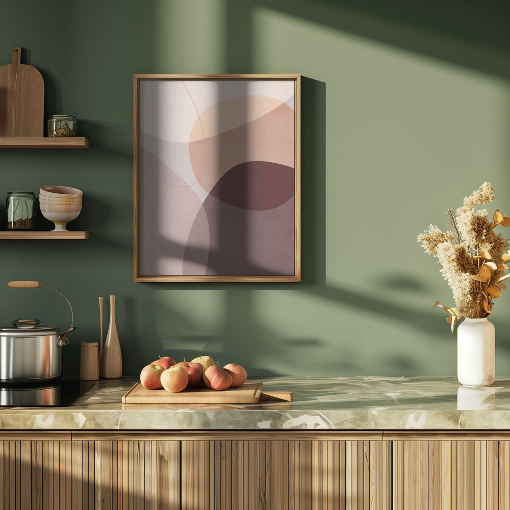 Poster - - Graphic 211Y in kitchen