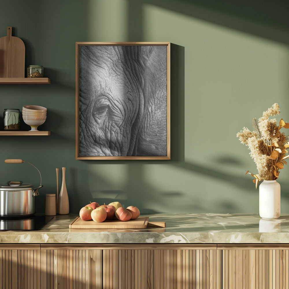 Plakat - Elephant Study i køkkenet