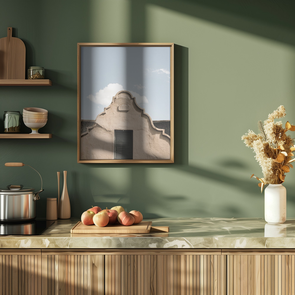 Poster - Settlers Home in de keuken