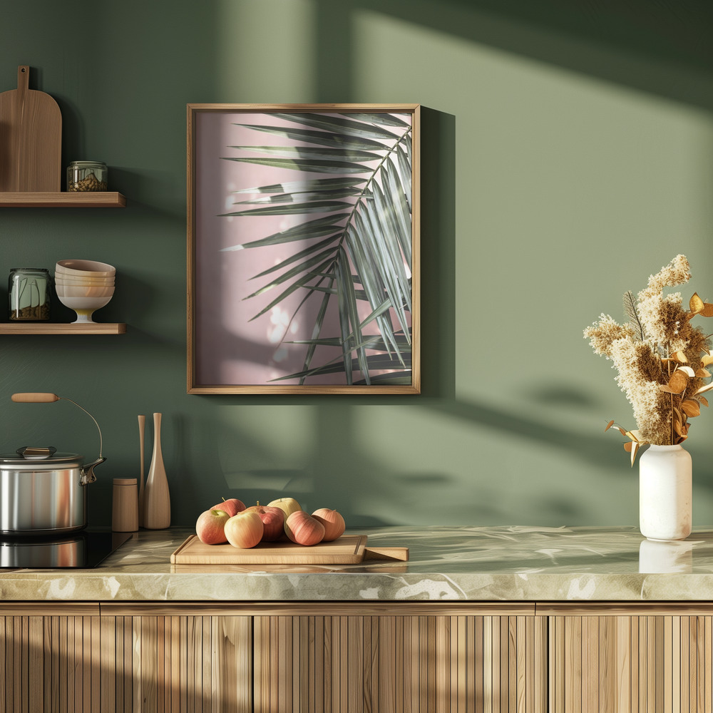 Poster - Palm Leaves 23 in de keuken