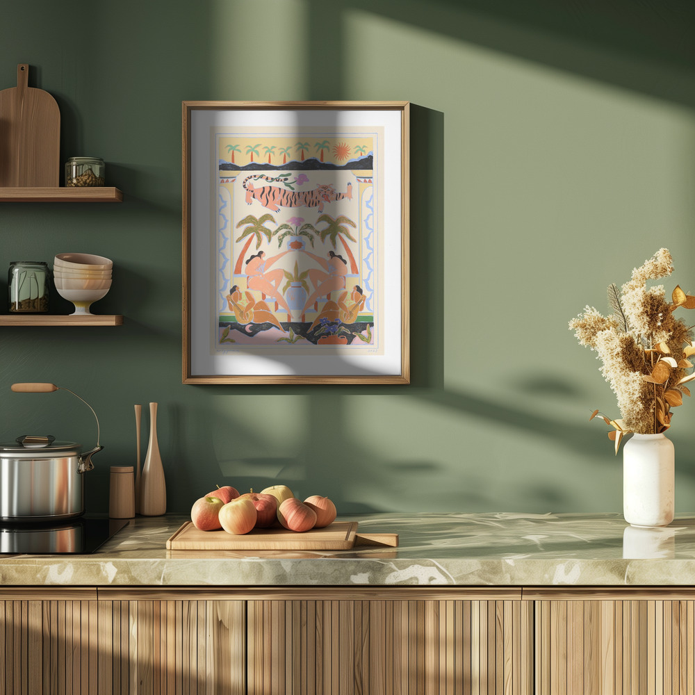 Plakat - Tropicana w kuchni