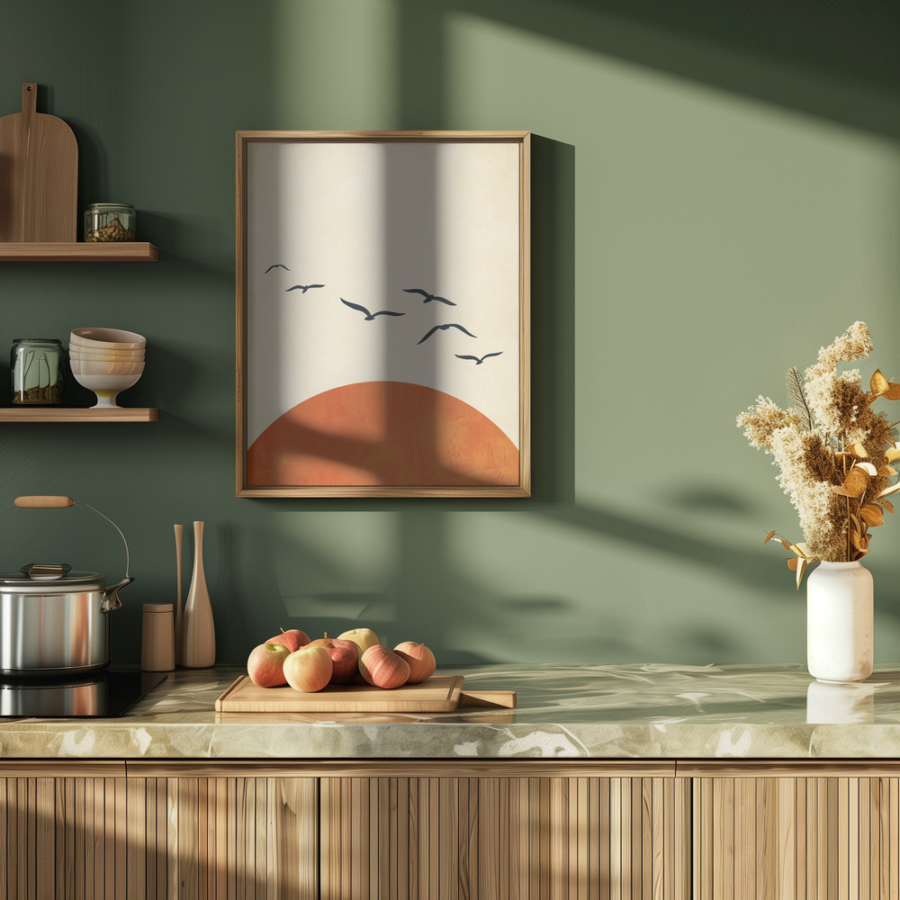 Poster Sunset Dreams - Affisch i köket