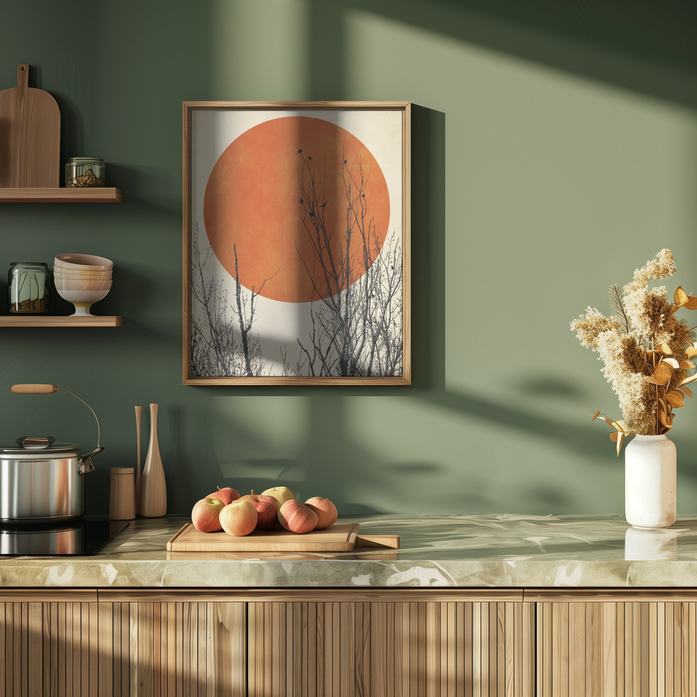 Poster Winter Glow - Affisch i köket