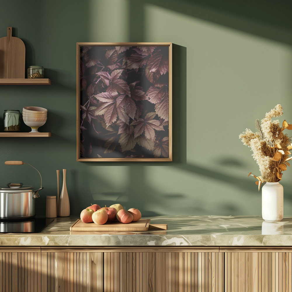 Poster - Autumn Leaves 13 in kitchen