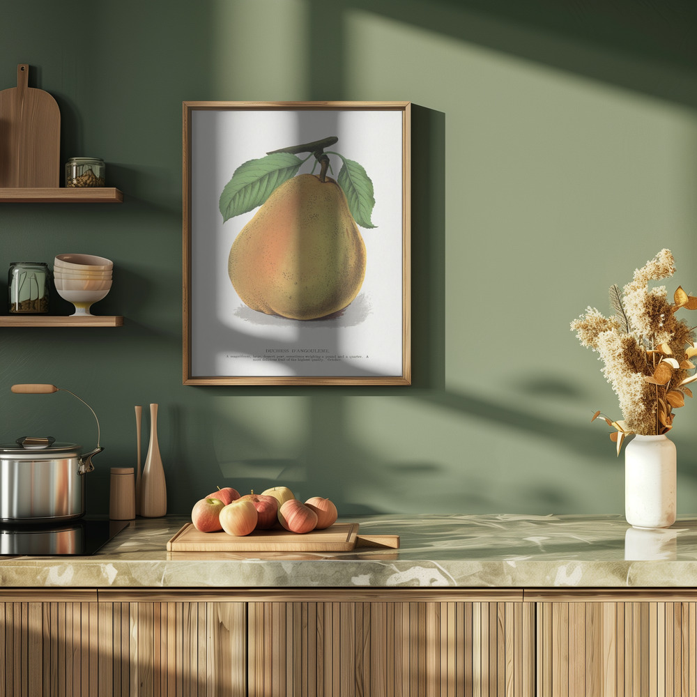 Affiche - Duchess D'angouleme Pear Lithograph dans la cuisine