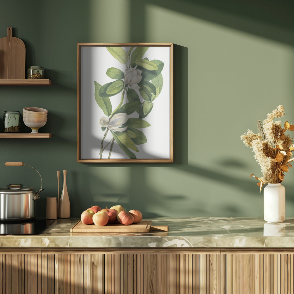 Poster - Swamp Magnolia (1918) in kitchen