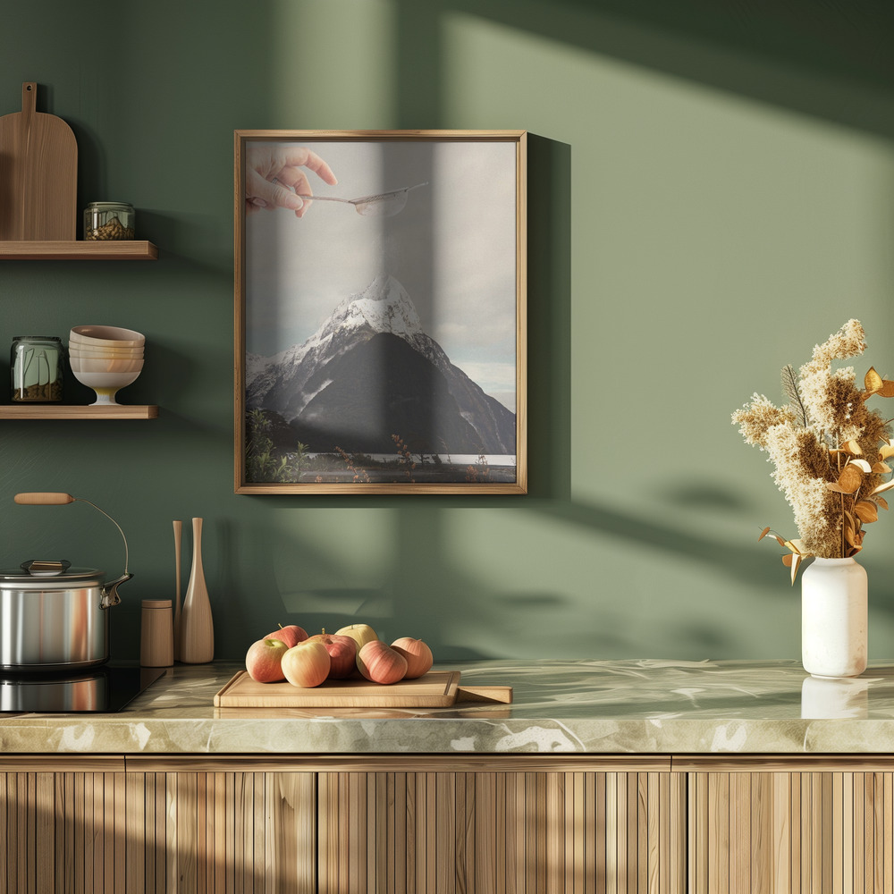 Poster - Sifted Summit M P in kitchen