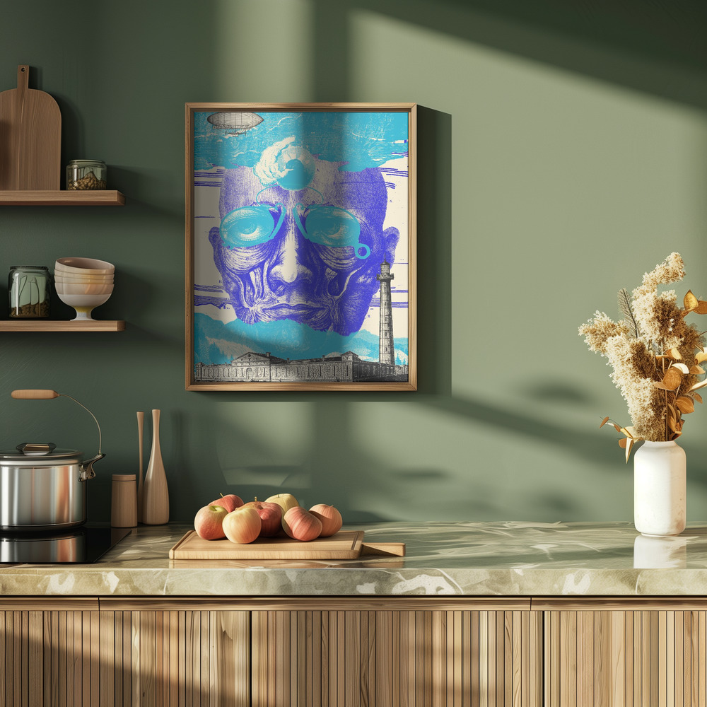 Poster - Awakening I in kitchen