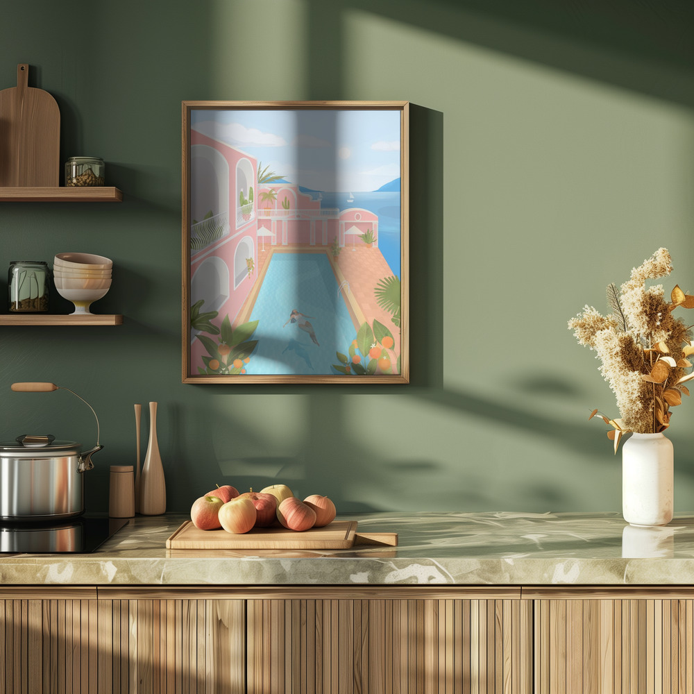 Poster - Summer Zen in kitchen