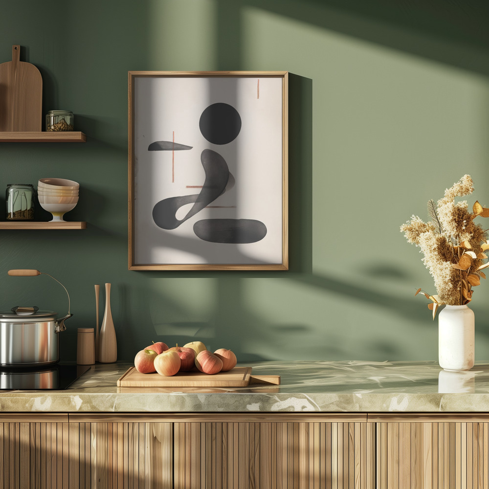 Juliste - Japandi Modern Objects keittiössä