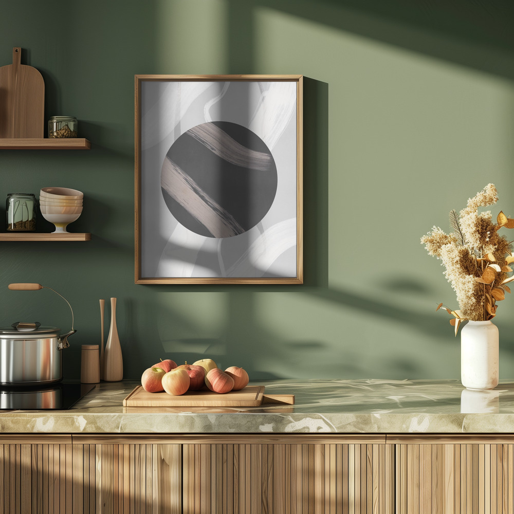 Poster - Lines and Shapes 8 in kitchen