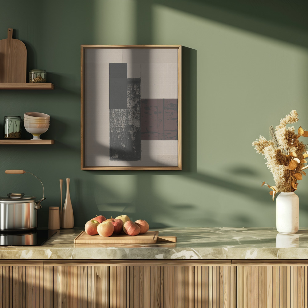 Poster - - Paper Cut No.5 in kitchen