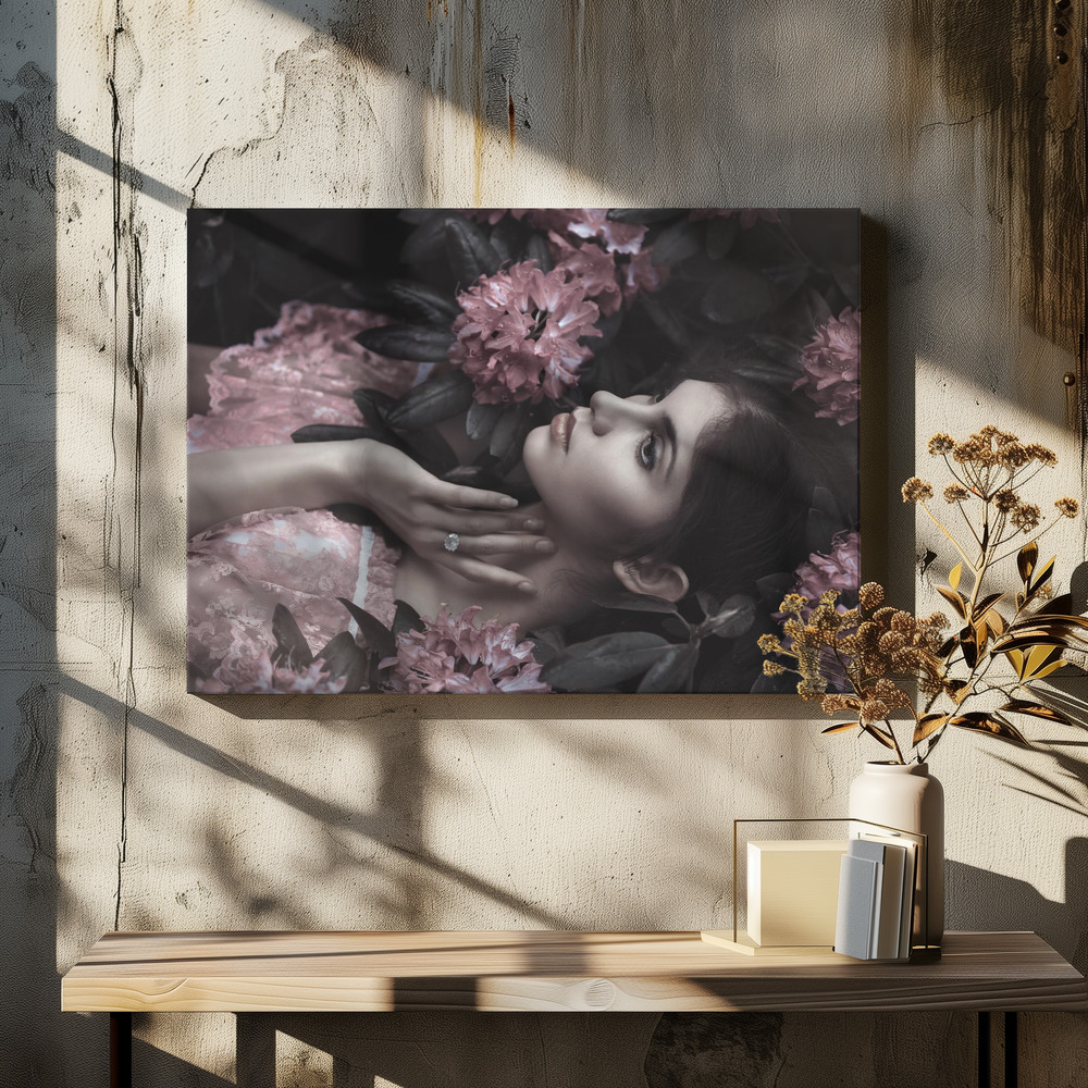 Canvas print - Joanna over dining table