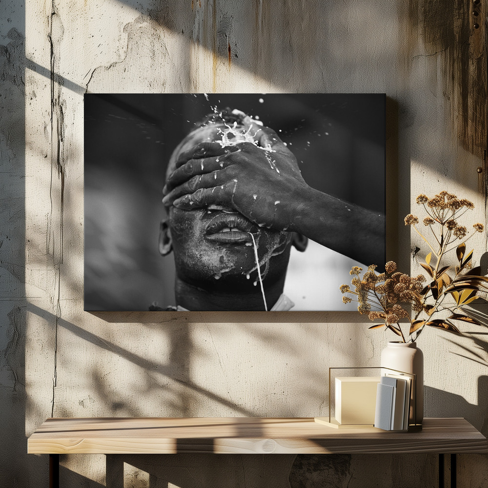 Canvas print - Ritual over dining table