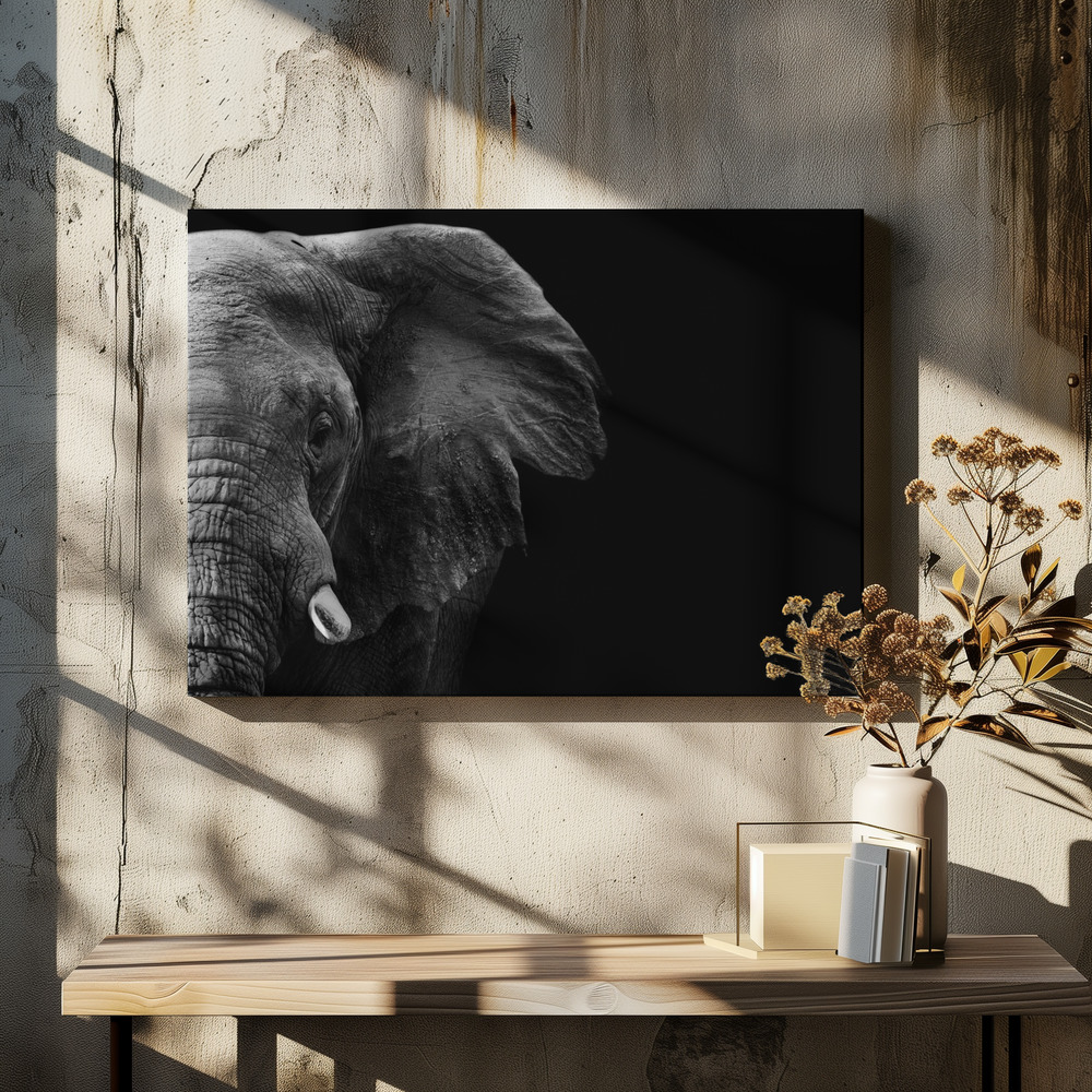 Stampe su tela - Elephant sopra il tavolo da pranzo