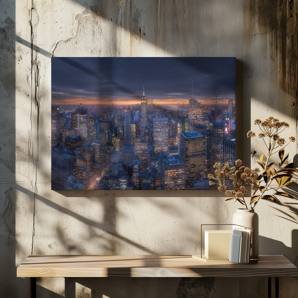 Canvas print - Top II over dining table