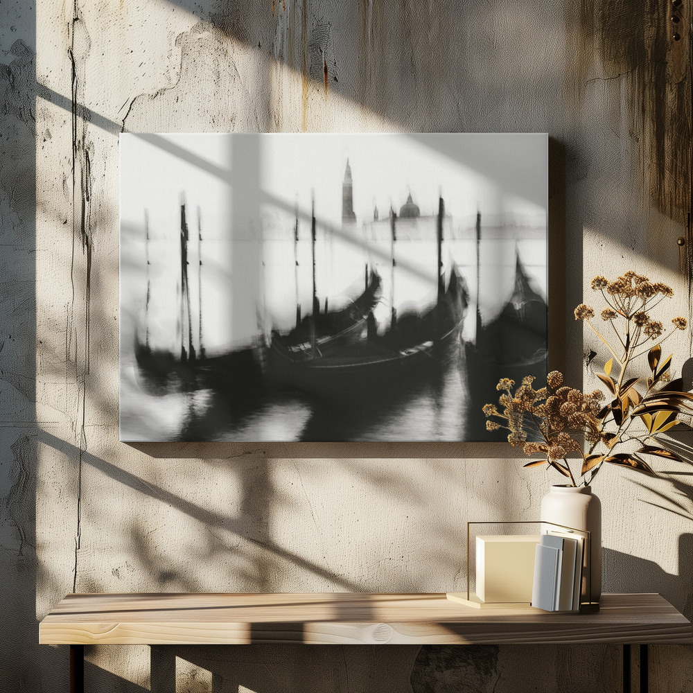 Leinwandbild - Venice über dem Esstisch