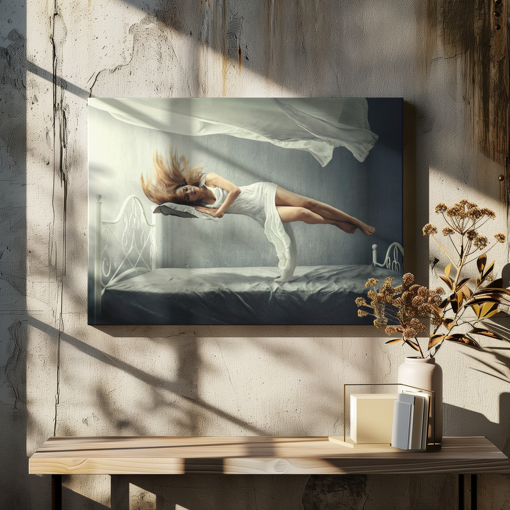 Obraz na płótnie - Sleeping Beauty nad stołem jadalnym