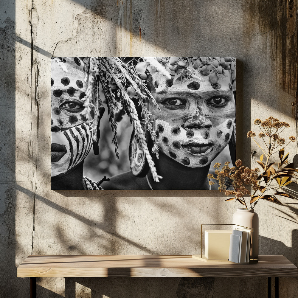 Canvas print - Untitled over dining table