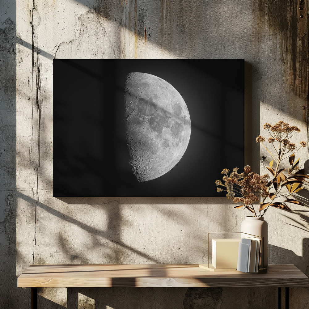 Canvastavla Luna - Tavla över matbord