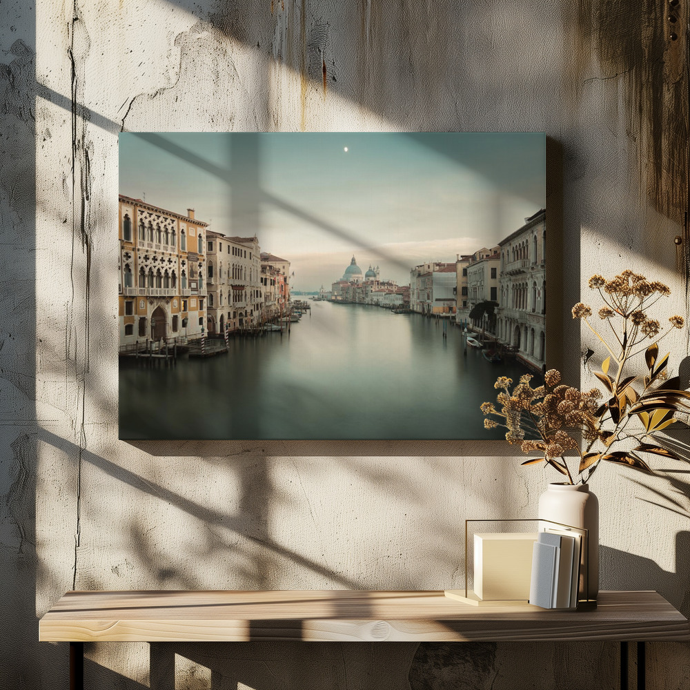Canvas schilderi - Venice boven eettafel