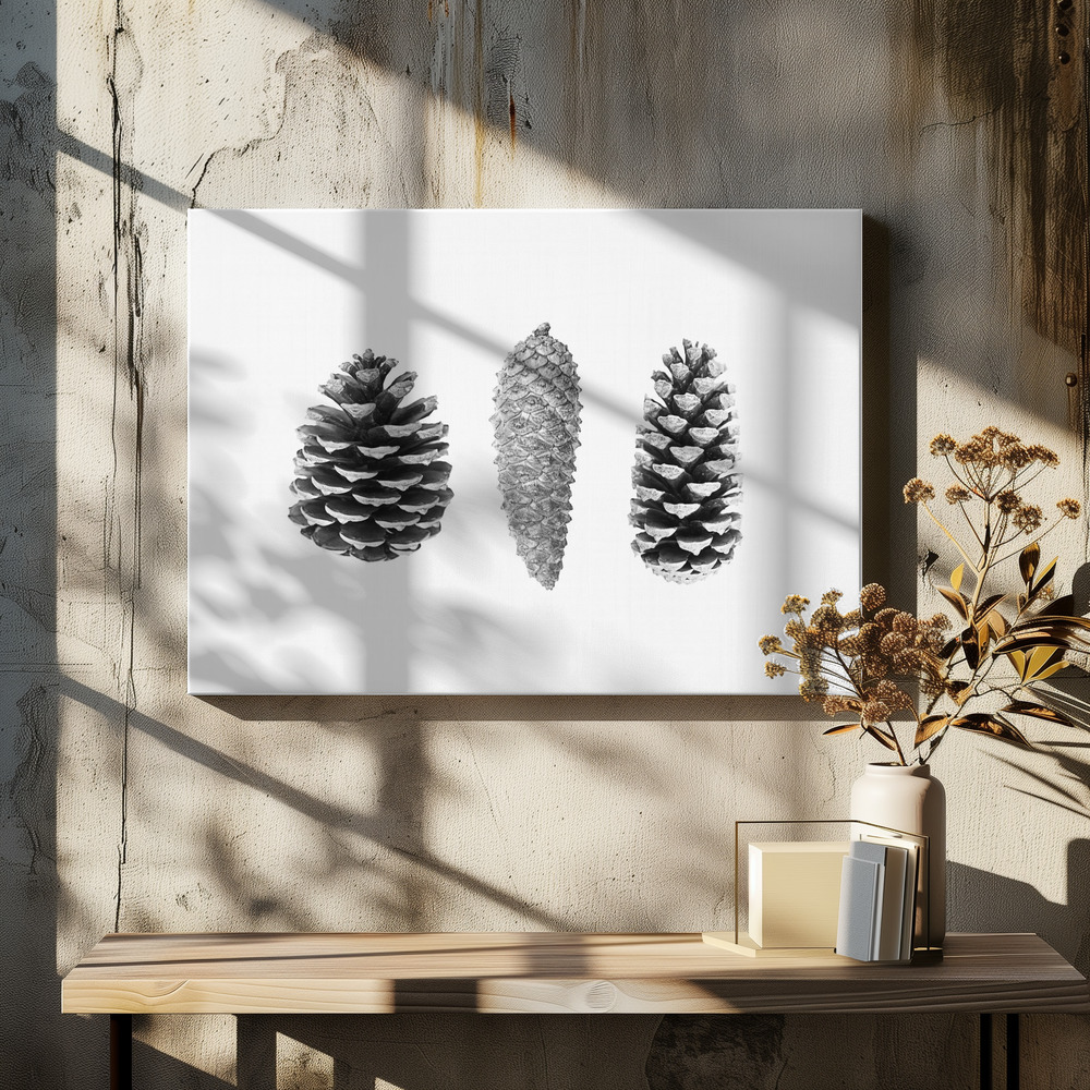 Toile - Pine Cone Study table de salle à manger
