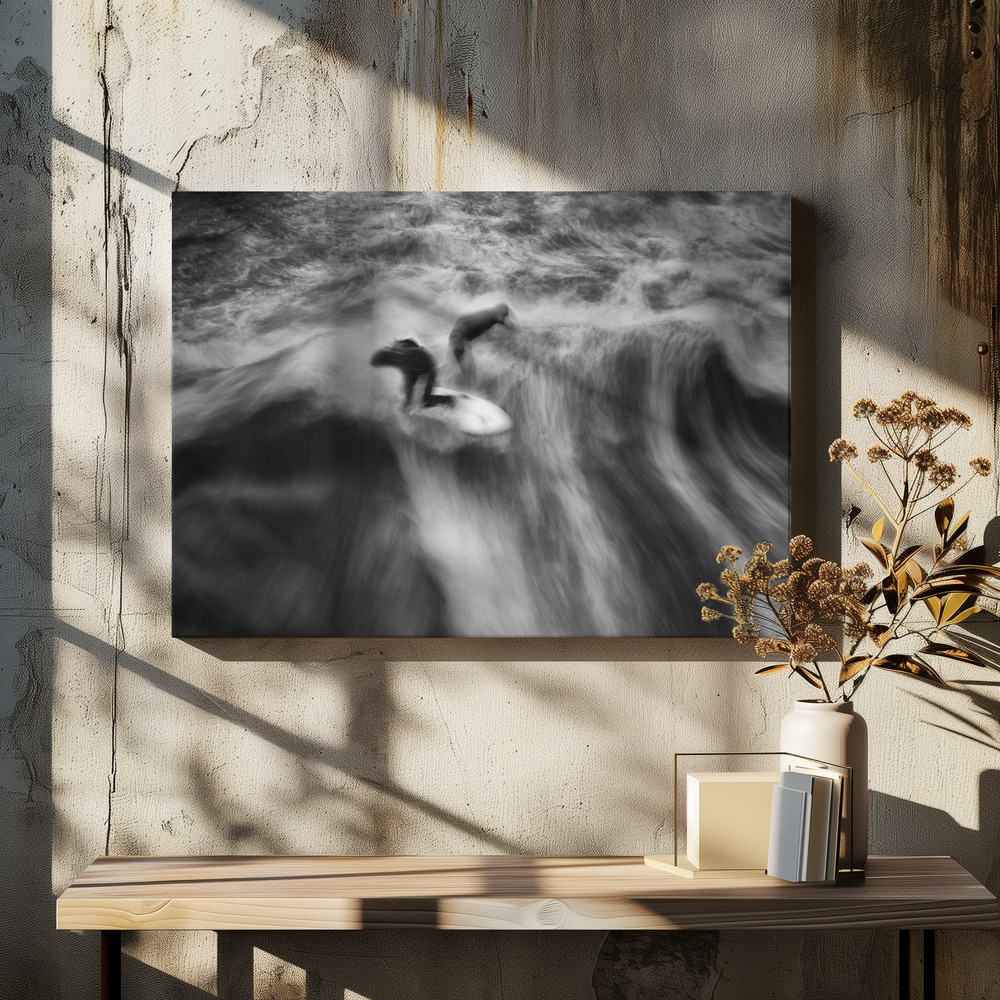 Canvas print - Double Impact over dining table
