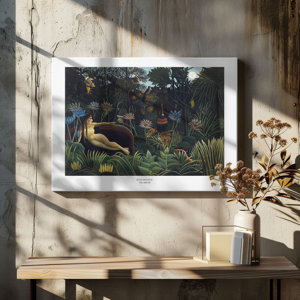 Canvas print - The Dream over dining table