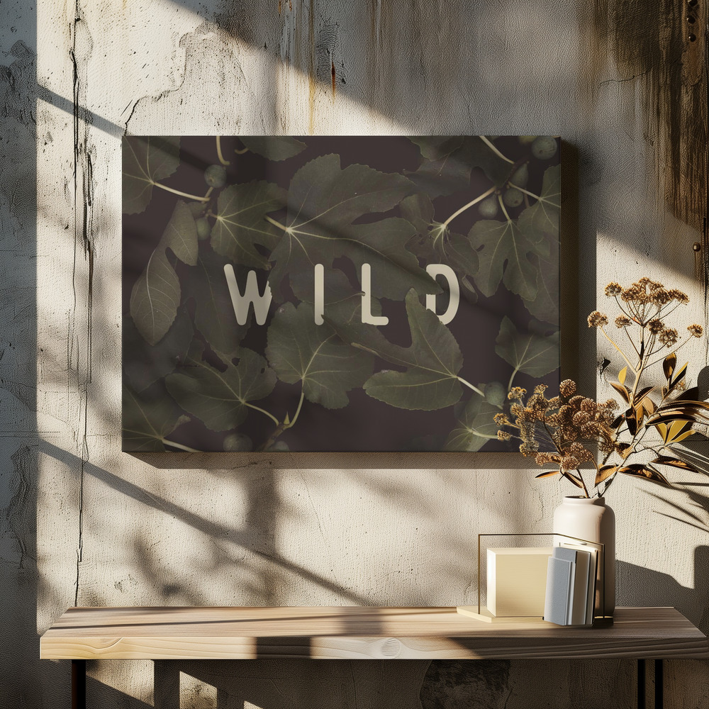 Lærred - Wild Nº1 over spisebordet