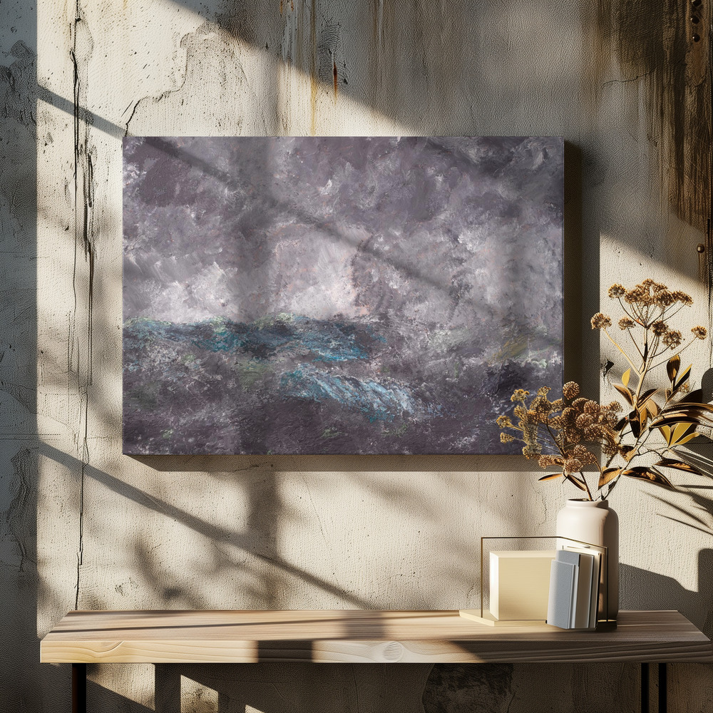 Toile - Storm In the Archipelago, Dalarö table de salle à manger