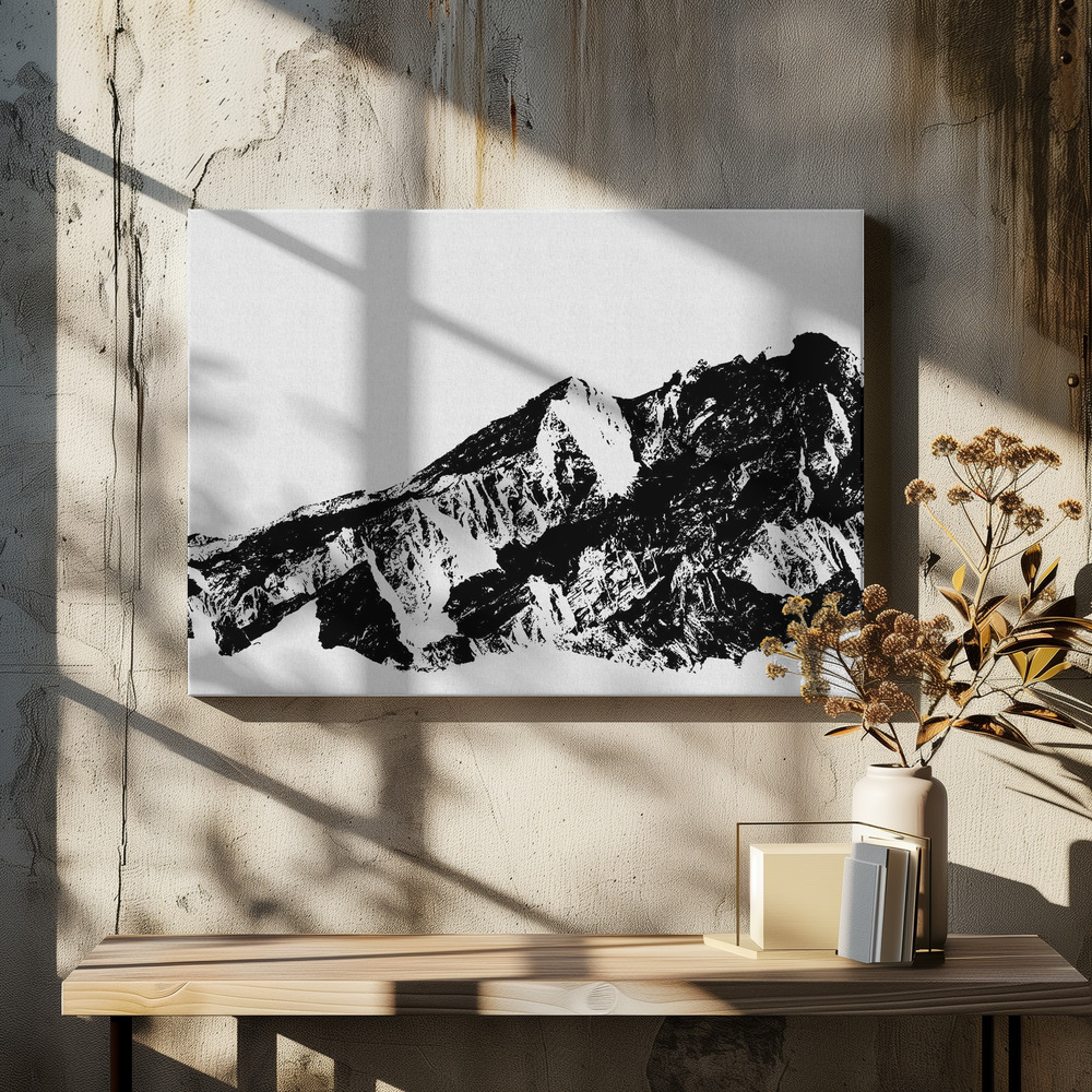 Stampe su tela - Mountains I sopra il tavolo da pranzo
