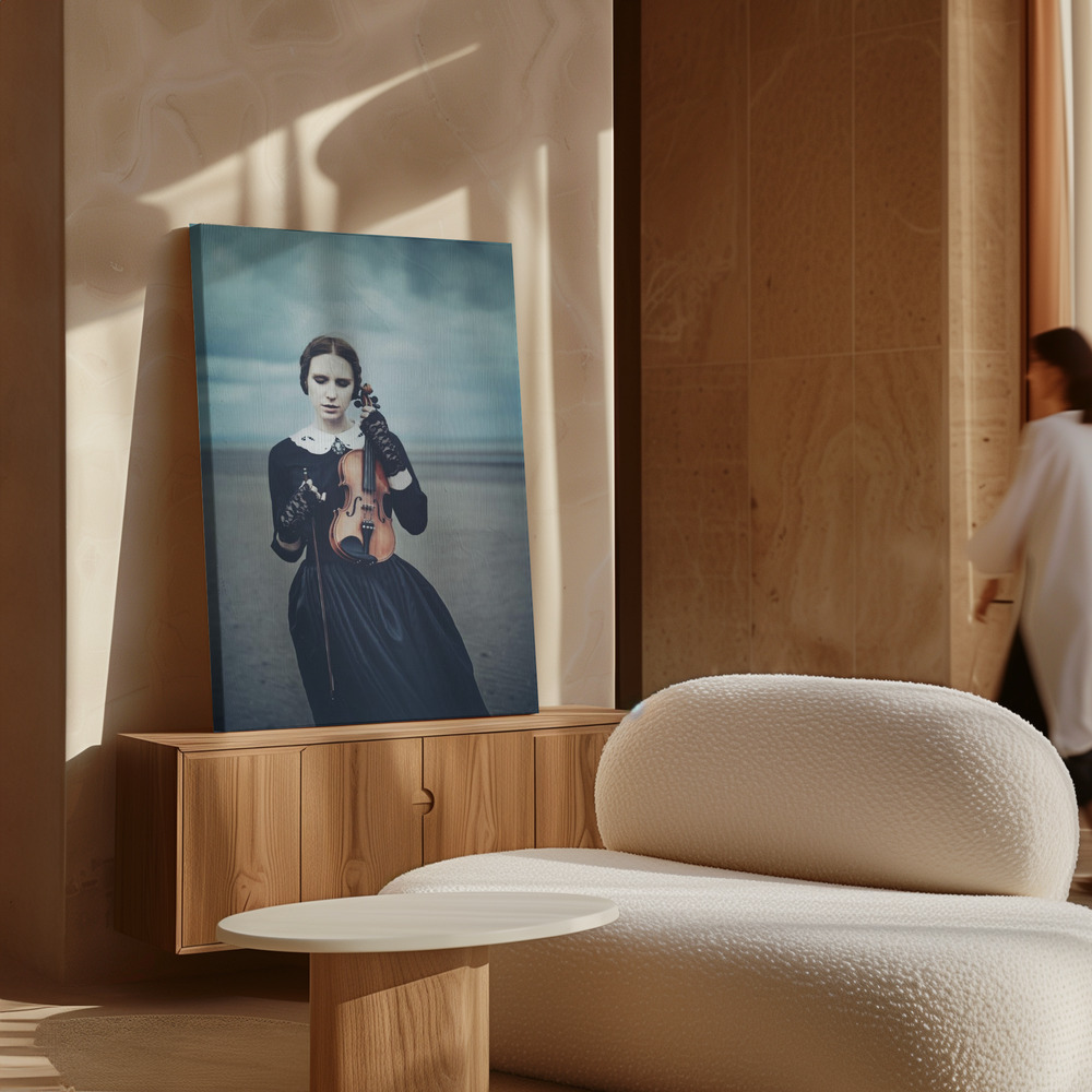 Canvas print - Shore... over cabinet