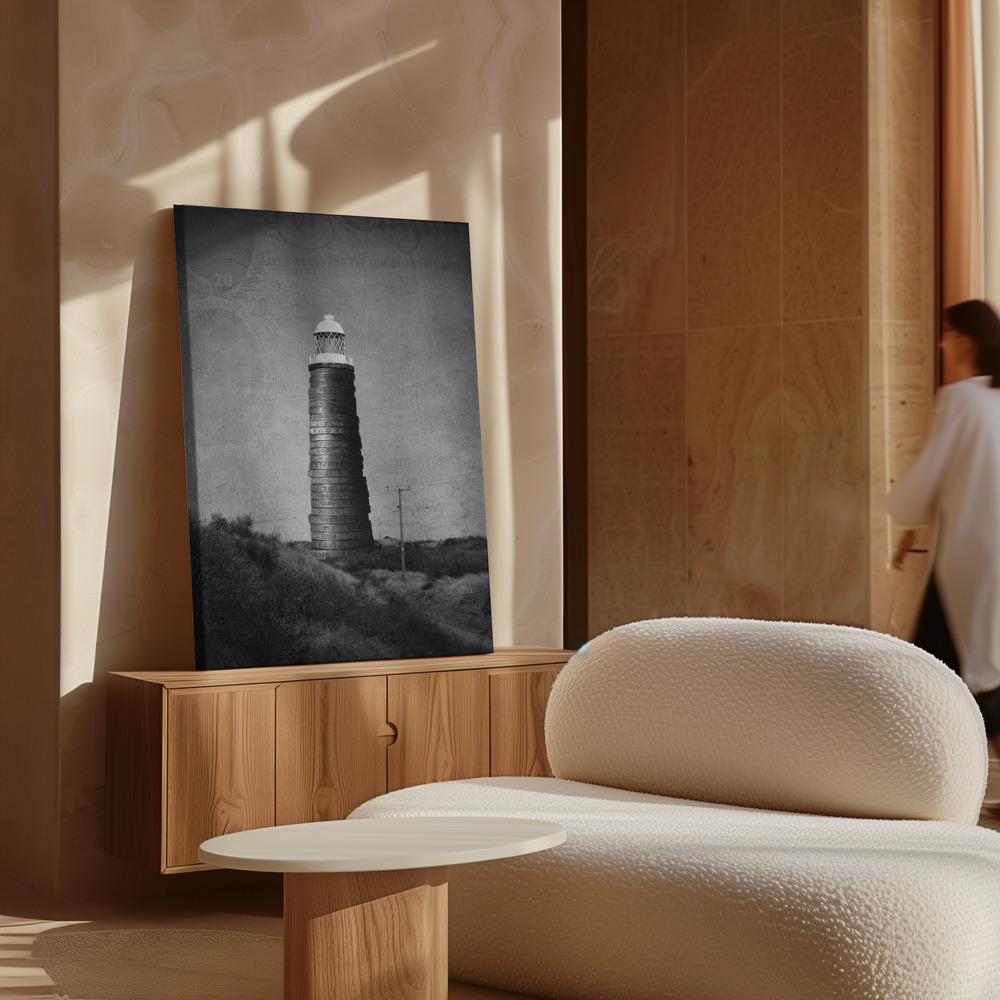 Canvas print - Light after Dark over cabinet