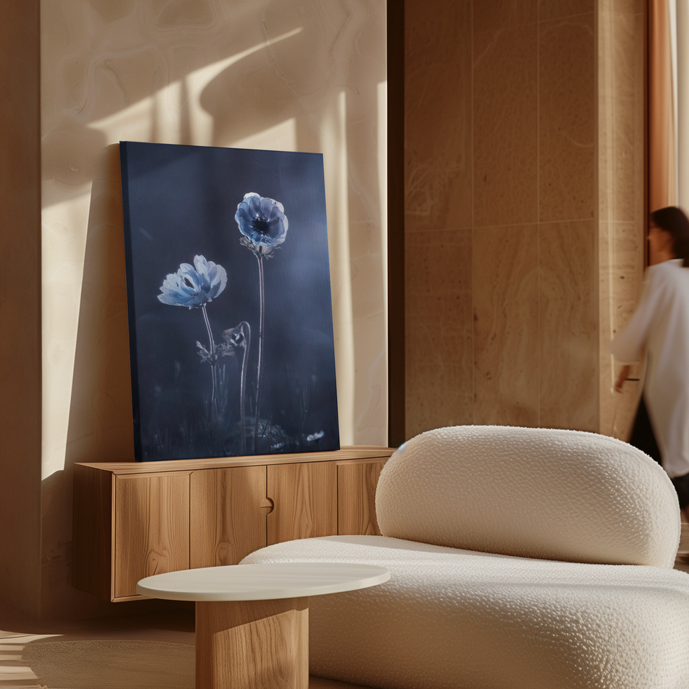 Toile - Meanwhile, oustide walls au-dessus de l'armoire