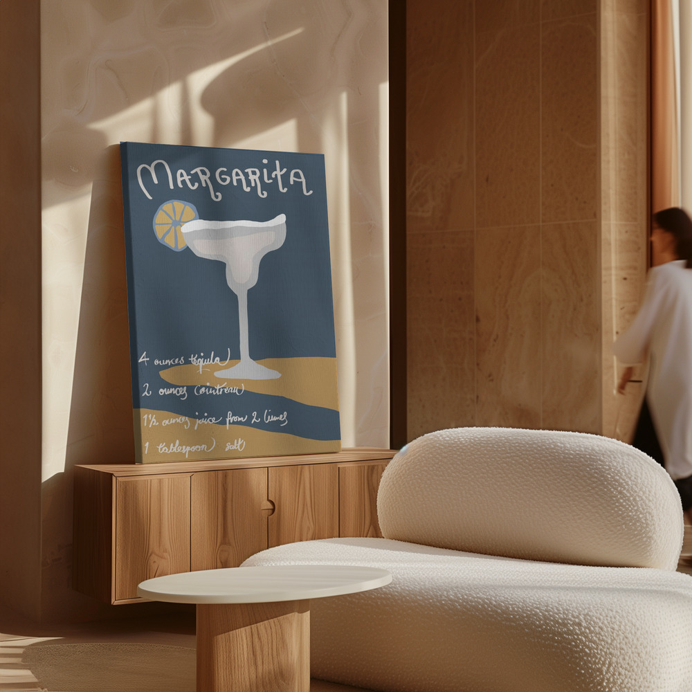 Canvas print - Margarita over cabinet