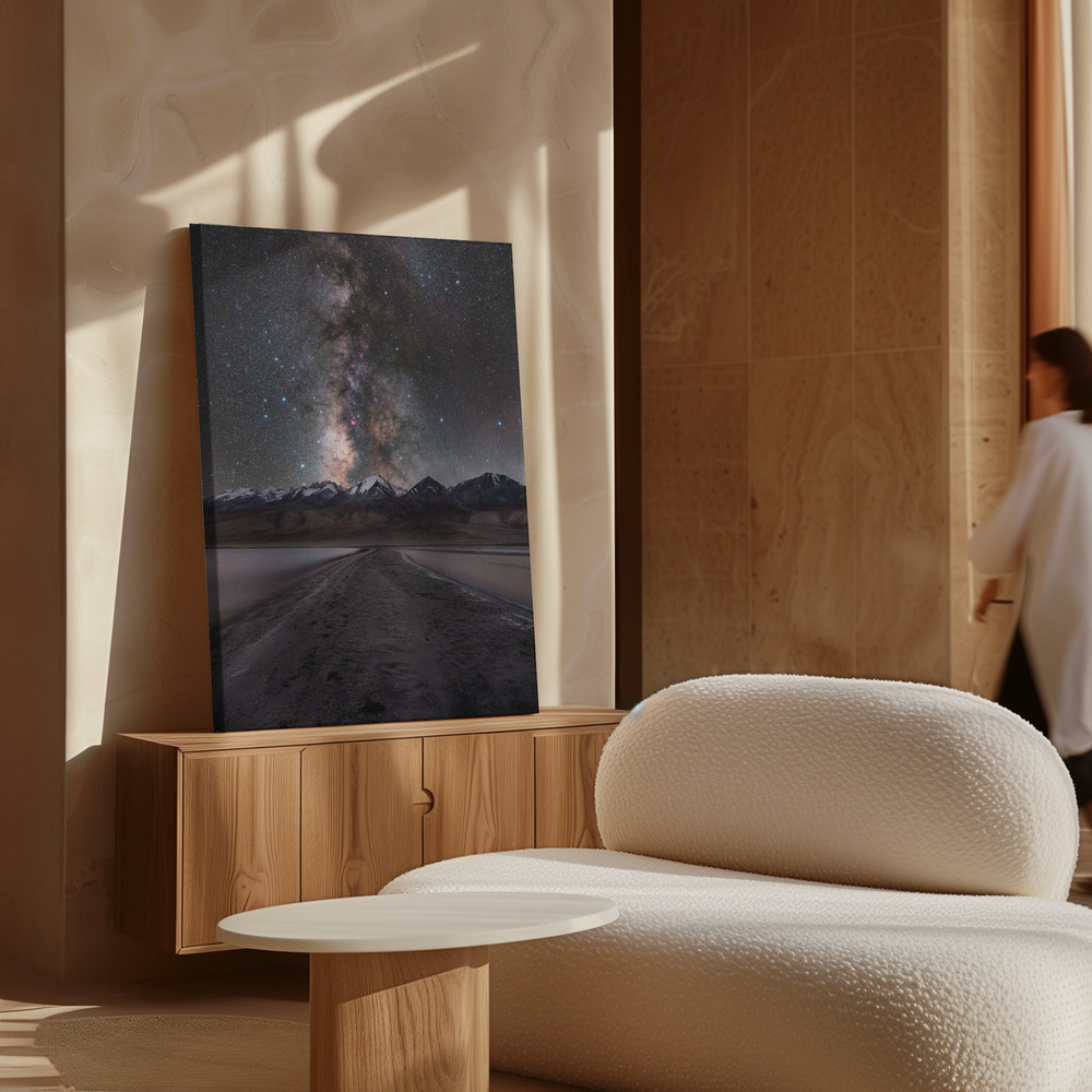 Canvas print - Oh Merak! over cabinet