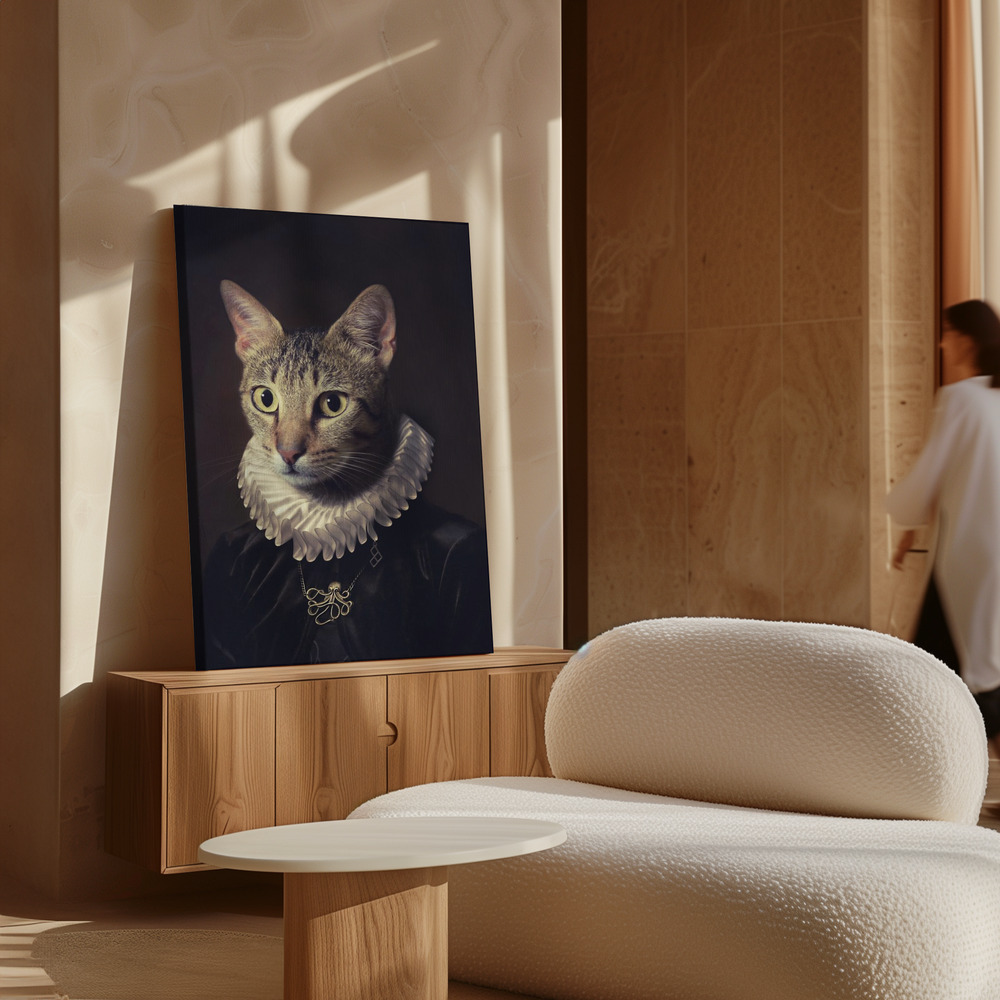 Canvas print - Sir Kiko over cabinet