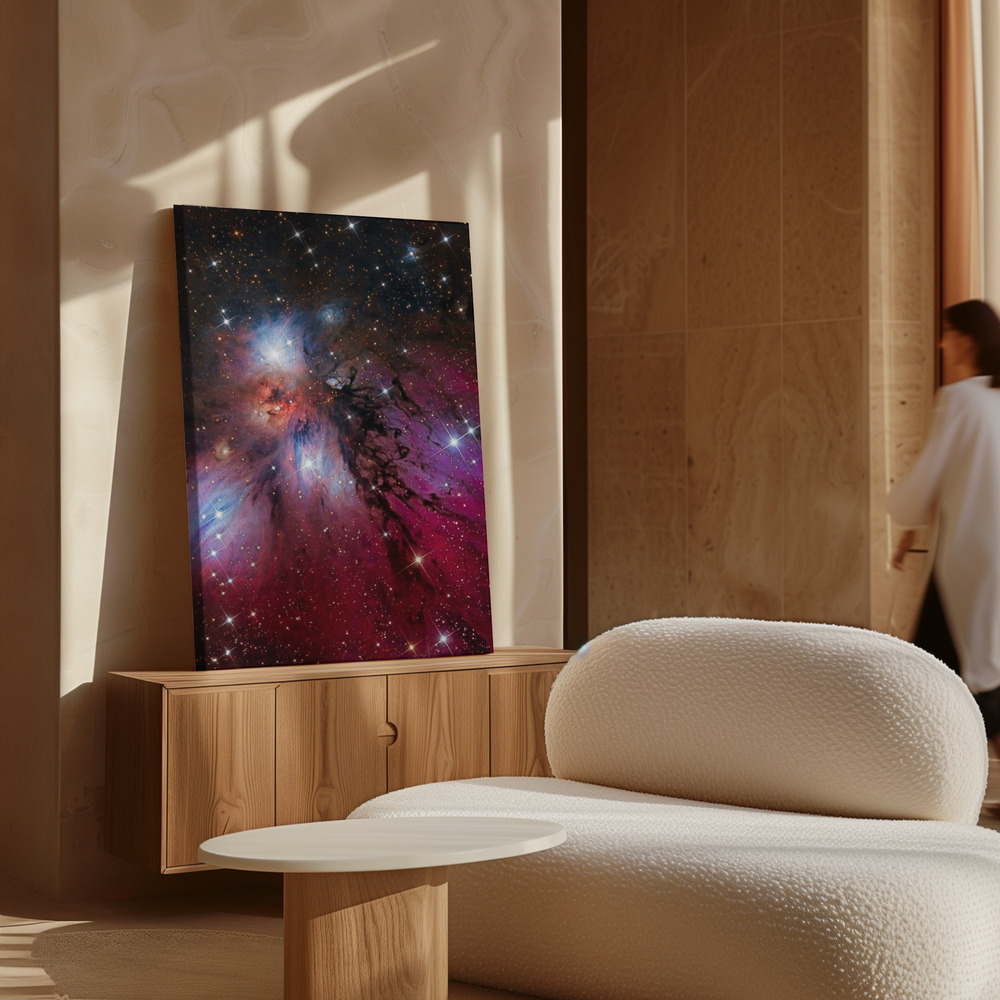 Obraz na płótnie - The Angel Nebula nad szafką
