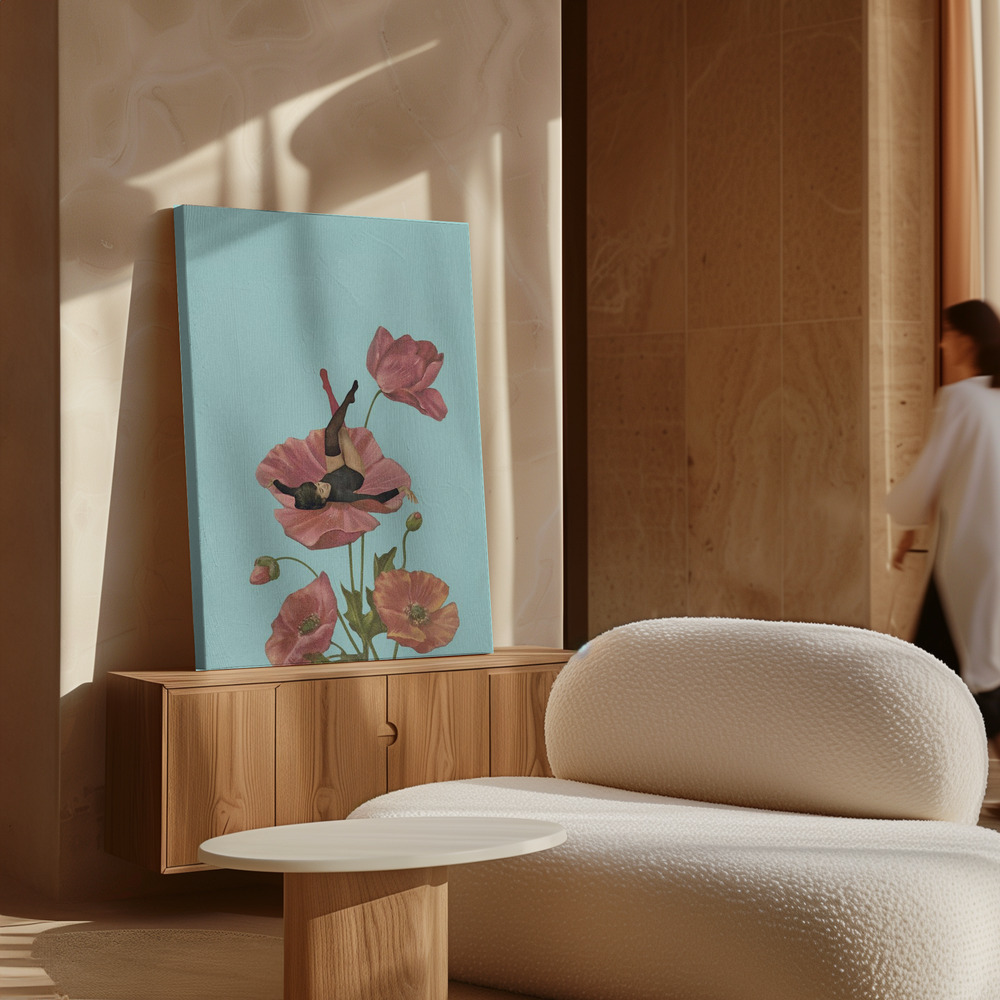 Toile - Colourful Dreamer au-dessus de l'armoire
