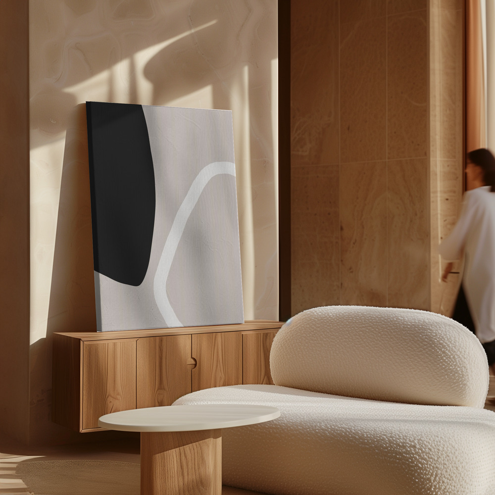 Toile - Here with You au-dessus de l'armoire