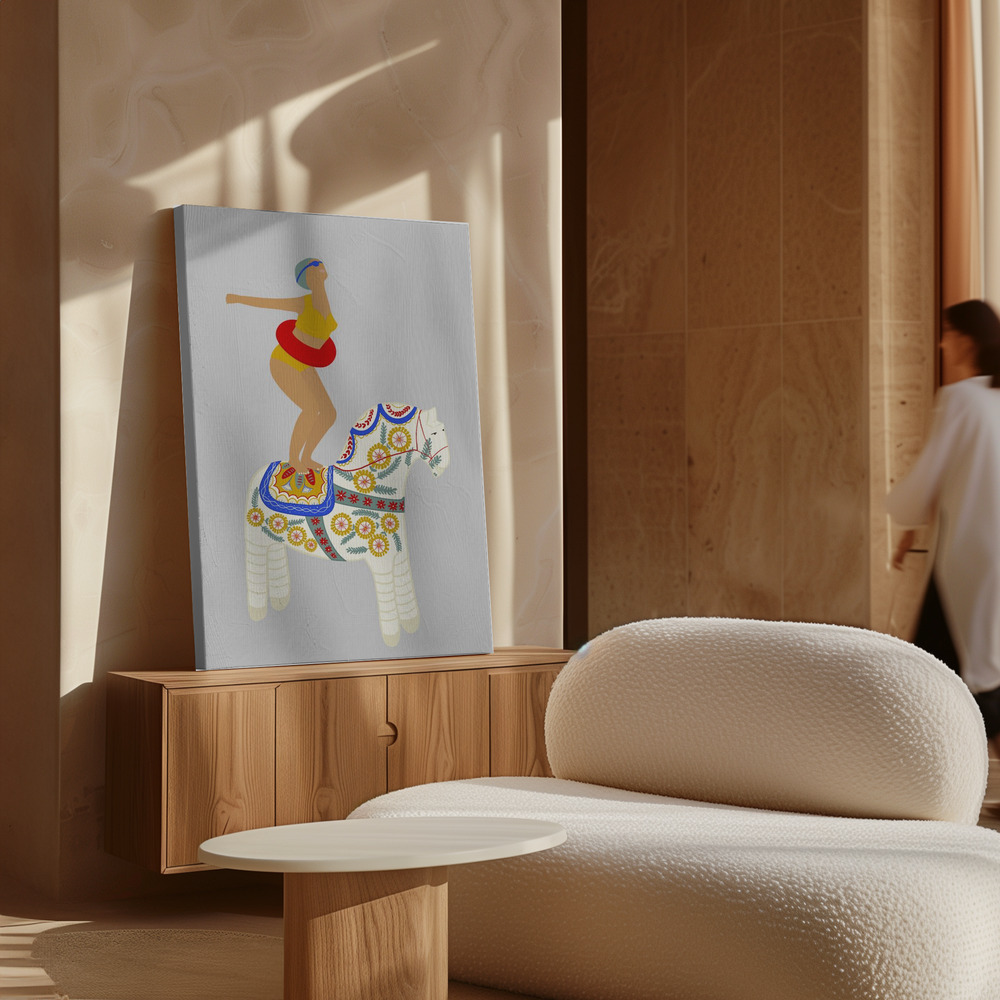 Canvas print - Little Pony over cabinet