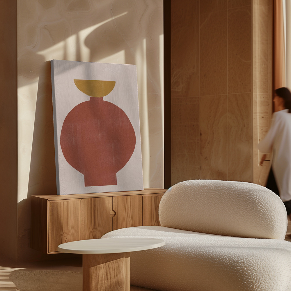 Canvas print - Vase No2. over cabinet