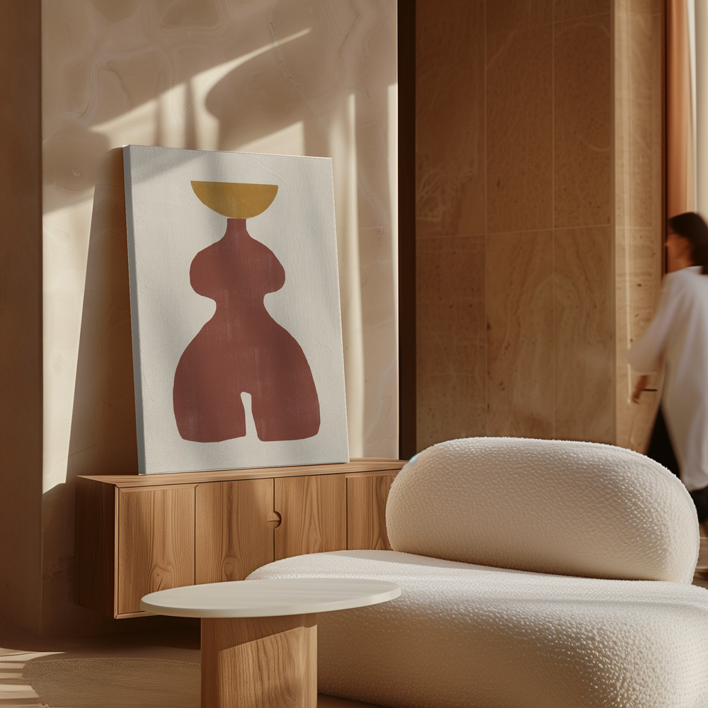 Canvastavla Vase No11. - Tavla över skåp