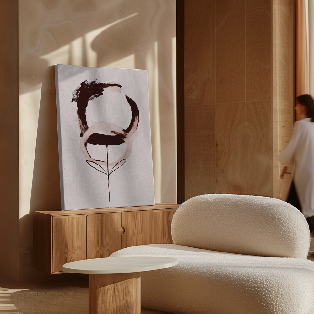Toile - Coffee No 1 au-dessus de l'armoire